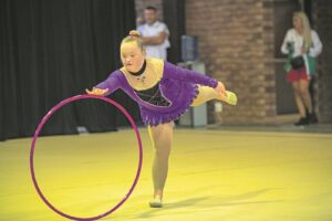 Local girls in gym champs