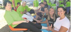 Sunfield-inwoners gepamperlang