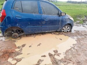 Gesteelde motor van Klapmuts gestroop gekry