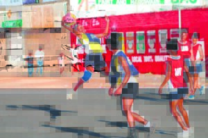 Netbalstryd op die vlak was taai