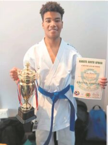 Young karateka show their moves, bring home the metal