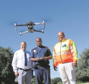 Law enforcement from above