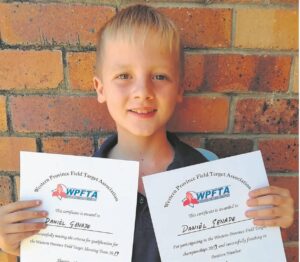 Spog met goue medalje by kompetisie