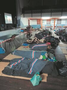 Toringkerk in die Paarl neem haweloses tydens stormweer in