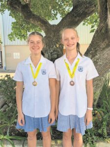 Medaljes vir Hugo Rust se swemmers