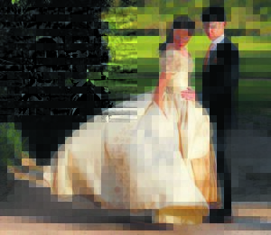 Trourok afgestof vir matriekdans