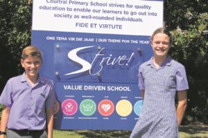 Rainer en Anabelle die hoofleiers