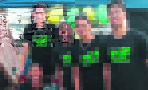 Noorder Paarl JTC learners in relay