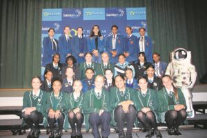 Astronaut visits school