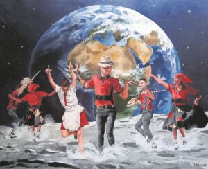 Rieldans op die maan