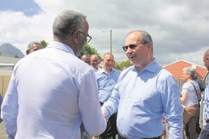 Chief Apostle Jean-Luc Schneider visits valley