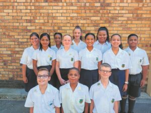 Jong leiers van Laerskool WA Joubert