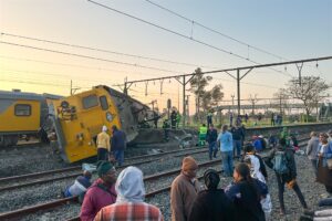 Spoed dalk rede hoekom trein in die Paarl ontspoor