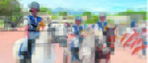 Larries give their best in equestrian qualifier