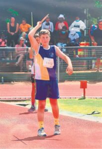 Medalje vir spiesgooi gewen