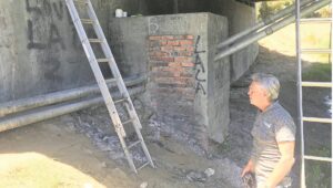 Vagrants wreak havoc