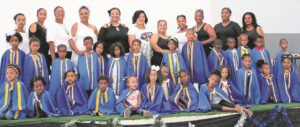 Pre-schoolers graduate