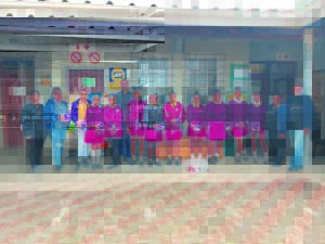 Sotendal Primary School receives sanitary products for girls