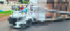 Noue ontkoming op pad