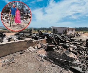 Wellington-egpaar verloor alles in vernietigende brand