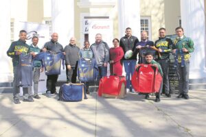 Recycled rugby gear opens doors
