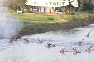 And they’re off to Velddrif