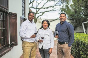 Drie van Nederburg gaan in Franse wynstreek leer