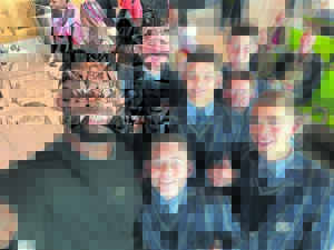 Tennisspan loop Bokke op lughawe raak