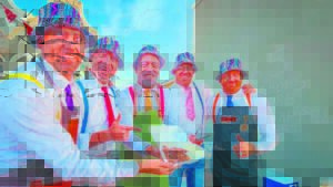 Opgetof vir koningskos!