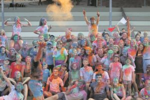 Hugenote geniet kleurvolle kilometers