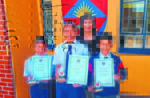 Toppresteerders met diplomas vereer