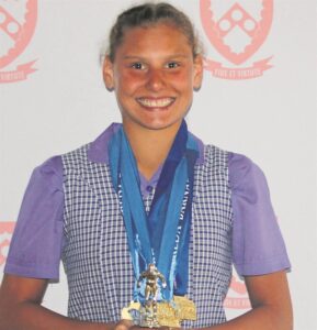 Swem laat water spat