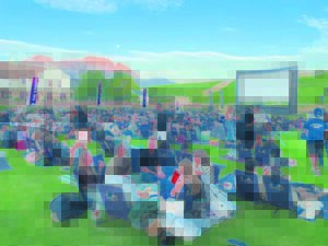 Kyk dié somer fliek onder die sterre in die wingerde