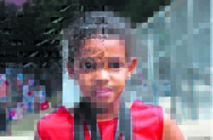 Haar sterretjie blink