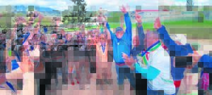 Pret en motivering op papsopnat jeugsportdag