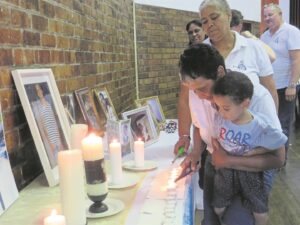 Kersaansteek vir ouers by Wellington-stadsaal