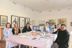 Skrywers slyp hul talente