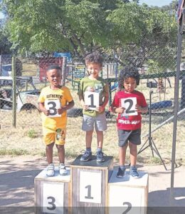 Kleuters blink uit by suksesvolle sportdag