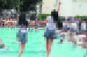 A swim to say goodbye