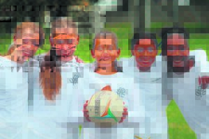 Netbalfees gehou by Laer Meisieskool La Rochelle