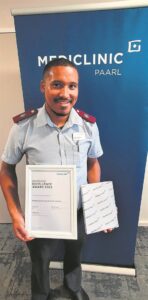 Verpleegkundige geprys