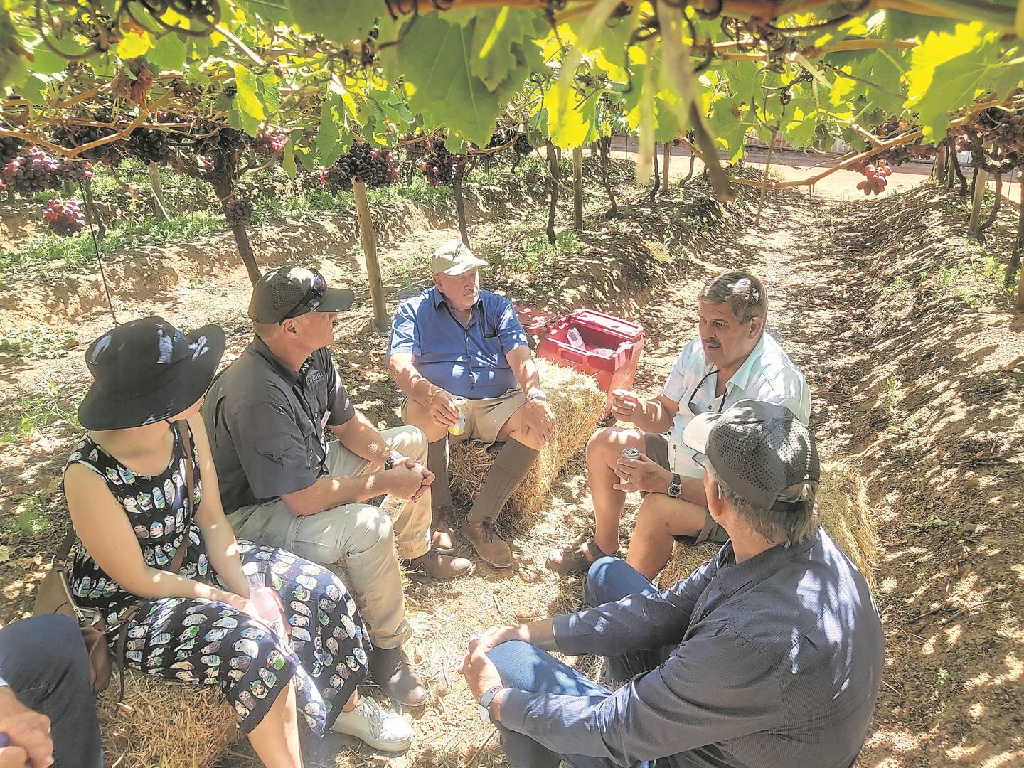 Boer van die Jaar kry besoek