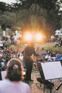 Musiek in opelug hierdie naweek