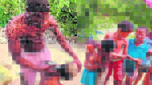 Hare waai voor skool begin