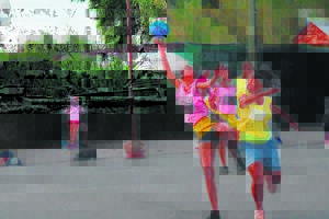 Netball Crash wen op Jeugdag