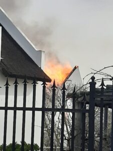 Brand saai verwoesting op Wellington