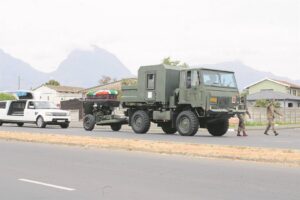 Soldaat tuis ter ruste gelê