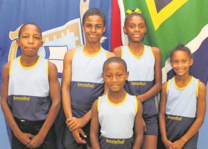 Atlete gekies vir span