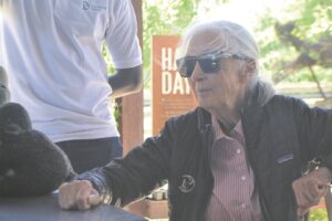 Jane Goodall inspires youngsters with her visit to Franschhoek