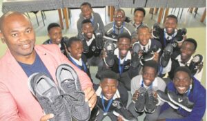 Free shoes for cross-country runners